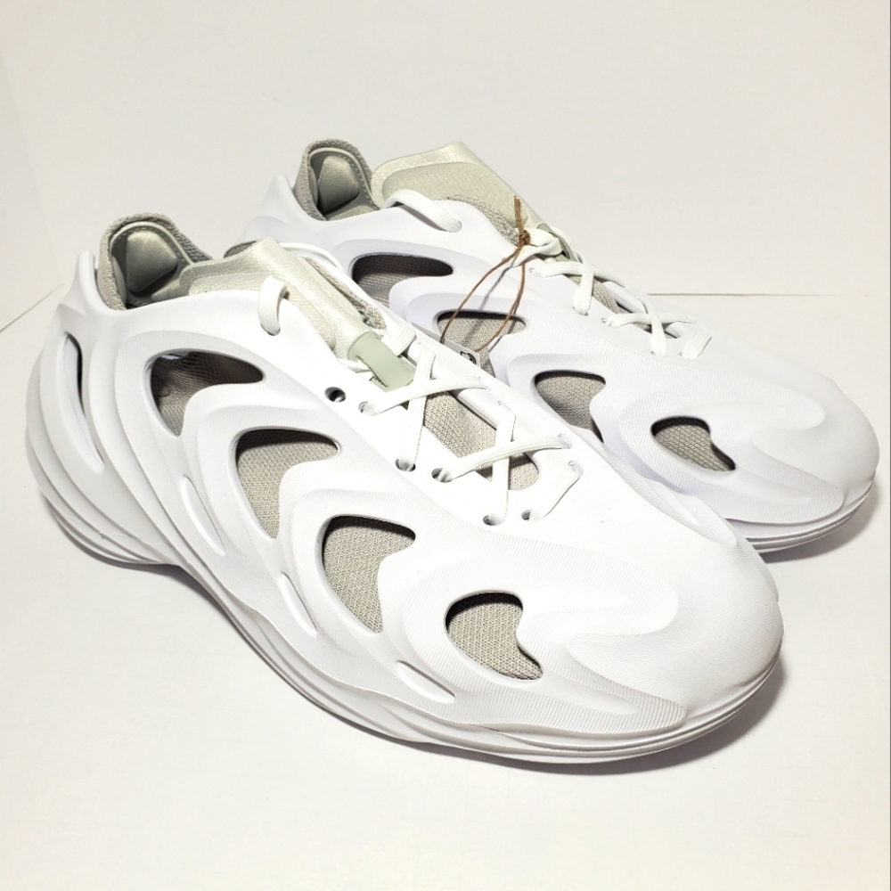Adidas adiFOM Q White Grey Shoes HP6584 Mens Size 9.5 US New
